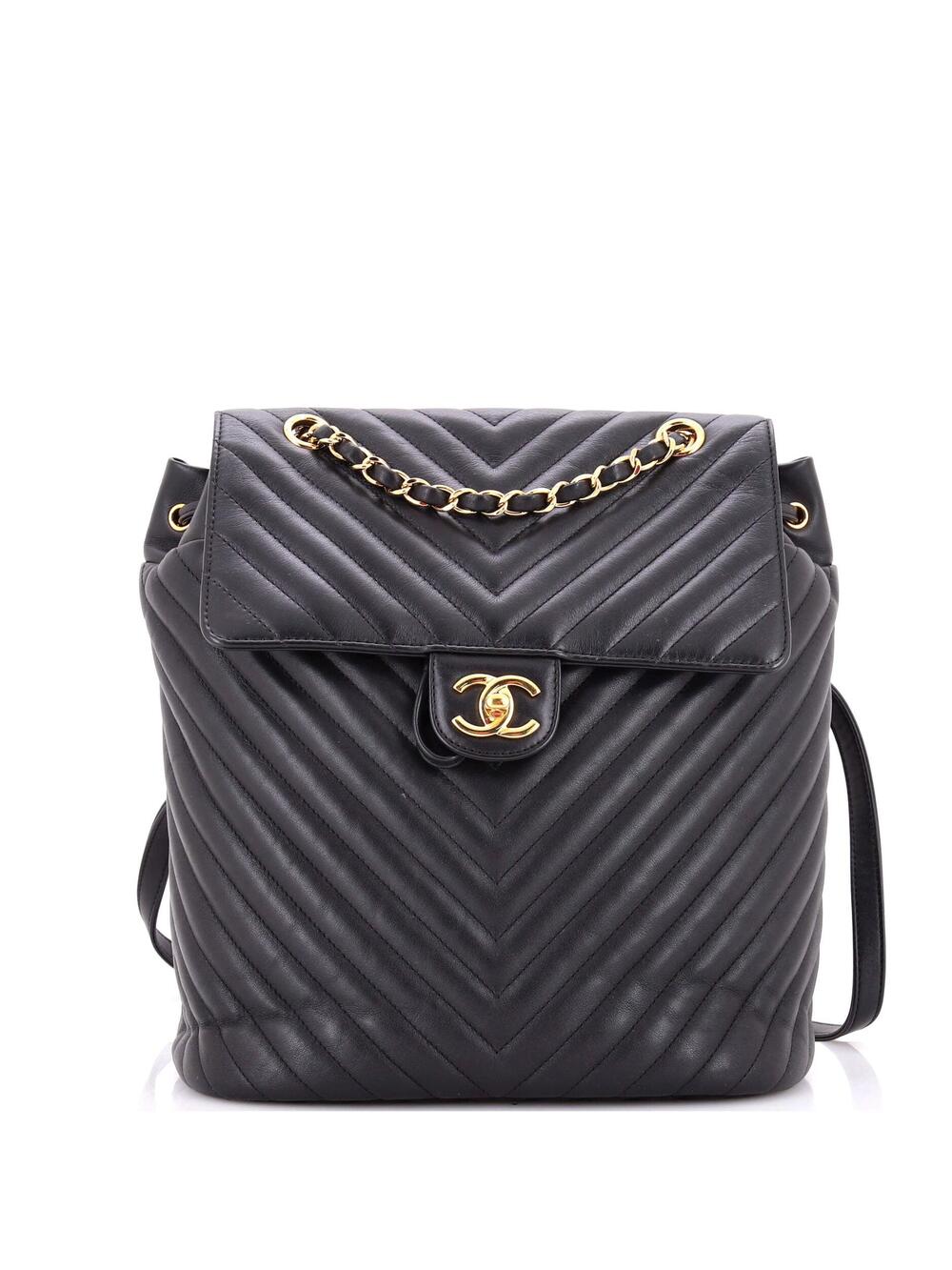 Chanel Urban Spirit Backpack Chevron #371169C45B